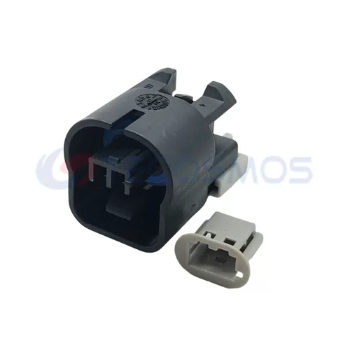 Waterproof Copper Contact Wire Harness Camshaft Intake and Exhaust Plug with Nylon/ABS Housing for Car 2-Pin Female... - image 2